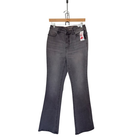 G by GIULIANA Denim - G-Sculpt  Size 12 Tall 405 Boot Valley Grey Wash Jeans Whimsigoth Streetwear Y2K